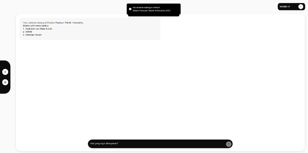 InfoQA screenshot